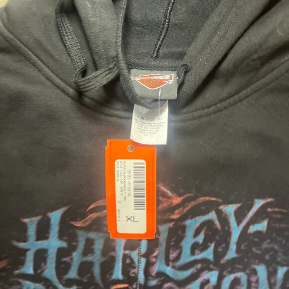 Harley-Davidson Zip Hoodie | Vintage Biker Style | Graphic Hoodie nwt - Picture 3 of 7